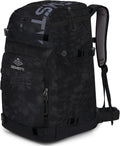 Ski Boot Bag 55L Waterproof Backpack for Boots, Helmet & Gear