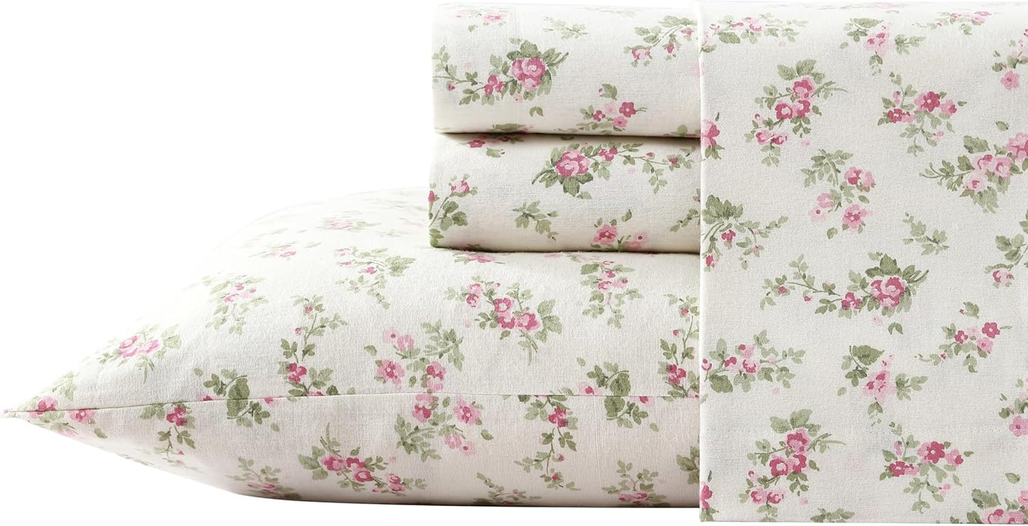 Premium Ultra Soft Cozy Cotton Flannel Bedding Sheet Set