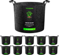 VIVOSUN 10-Pack 7 Gallon Grow Bags - Reinforced Fabric Planters
