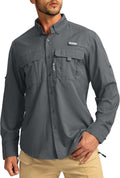 Men's Sun Protection Fishing Shirt UPF50+ Button-Down (Style HB9G)