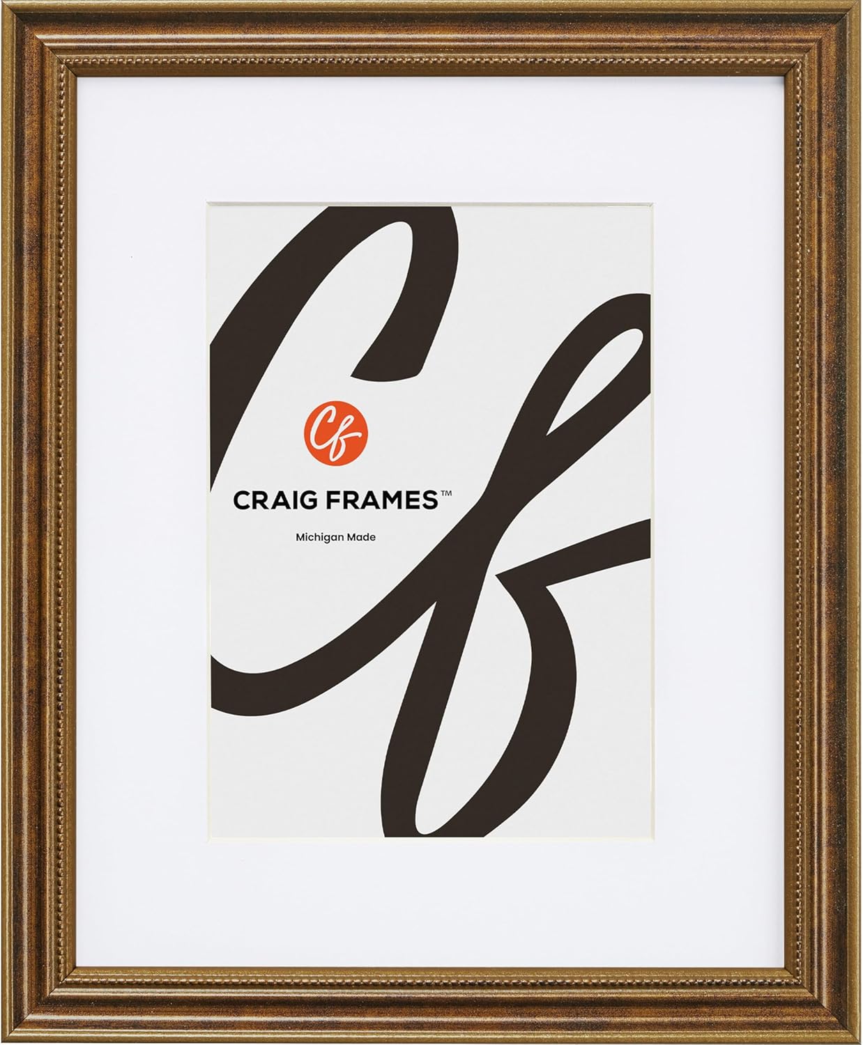 Ornate Bronze Picture Frame for 24x24 Photos - Victorian Style