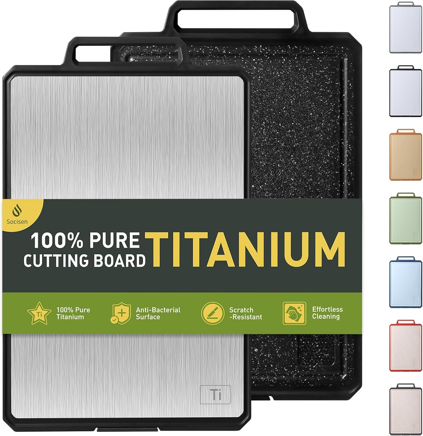Titanium Cutting Boards for Kitchen - Versatile and Durable