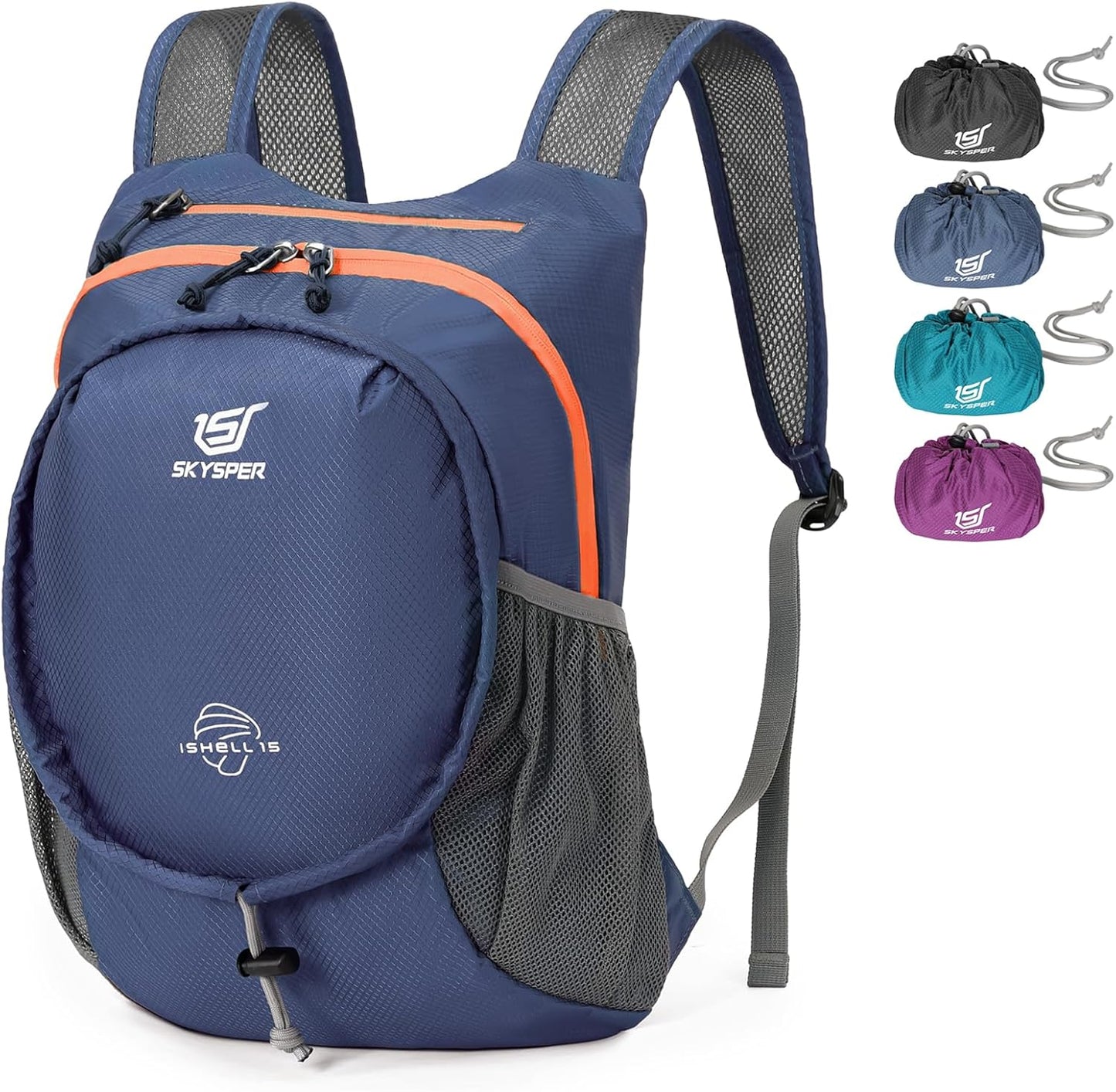SKYSPER 15L Lightweight Small Hiking Backpack for Travel and Hiking