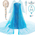 Princess Costume Dress Up Set with Long Cape and Accessories - Toddler