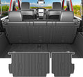 Cargo Mat Compatible with 2009-2015 Honda Pilot - Custom TPE Backrest