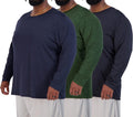 Mens Big & Tall Tech Stretch 3-Pack Dry-Fit T-Shirts - Long & Short