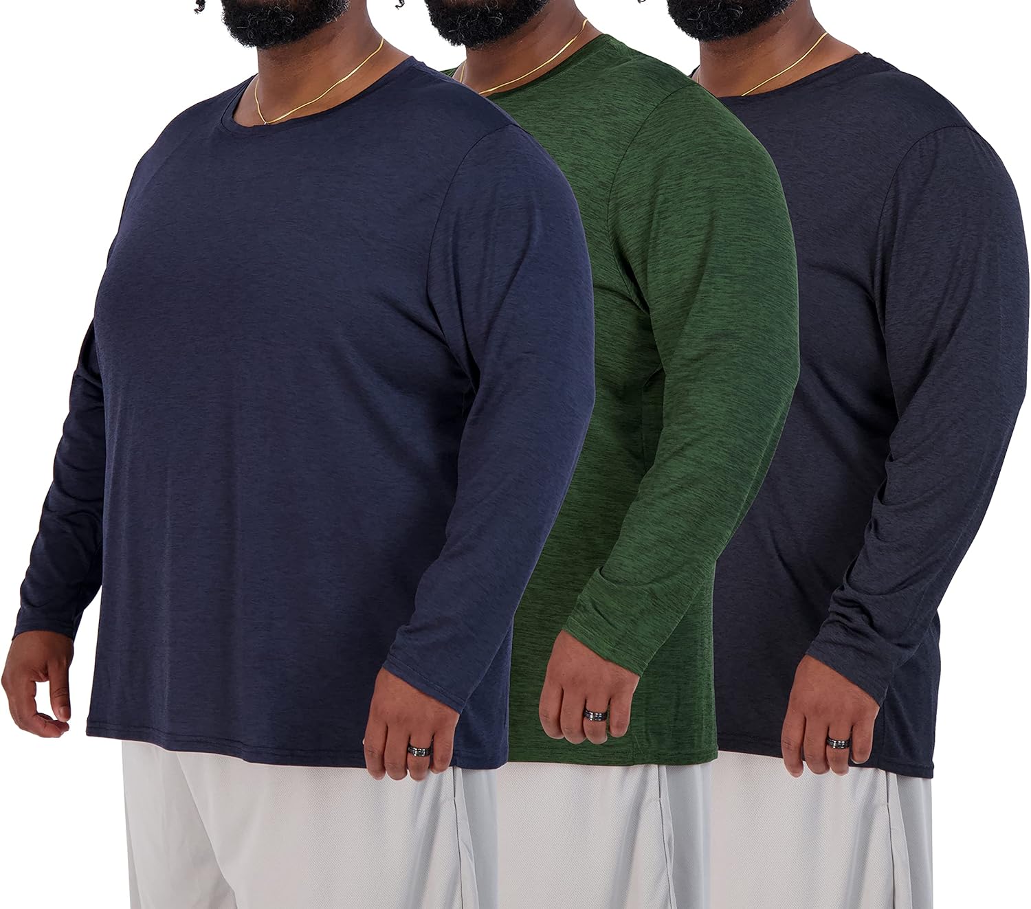 Real Essentials Big & Tall Tech Stretch T-Shirt 3 Pack Review