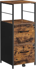 File Cabinet for Home Office 2-Drawer Filing Cabinet - Compact Storage