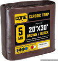Core Tarps Classic 5 Mil Tarp Cover 20 x 30 - Durable Waterproof