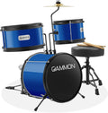 Gammon 3-Piece Junior Drum Set with Throne - Beginner Kit