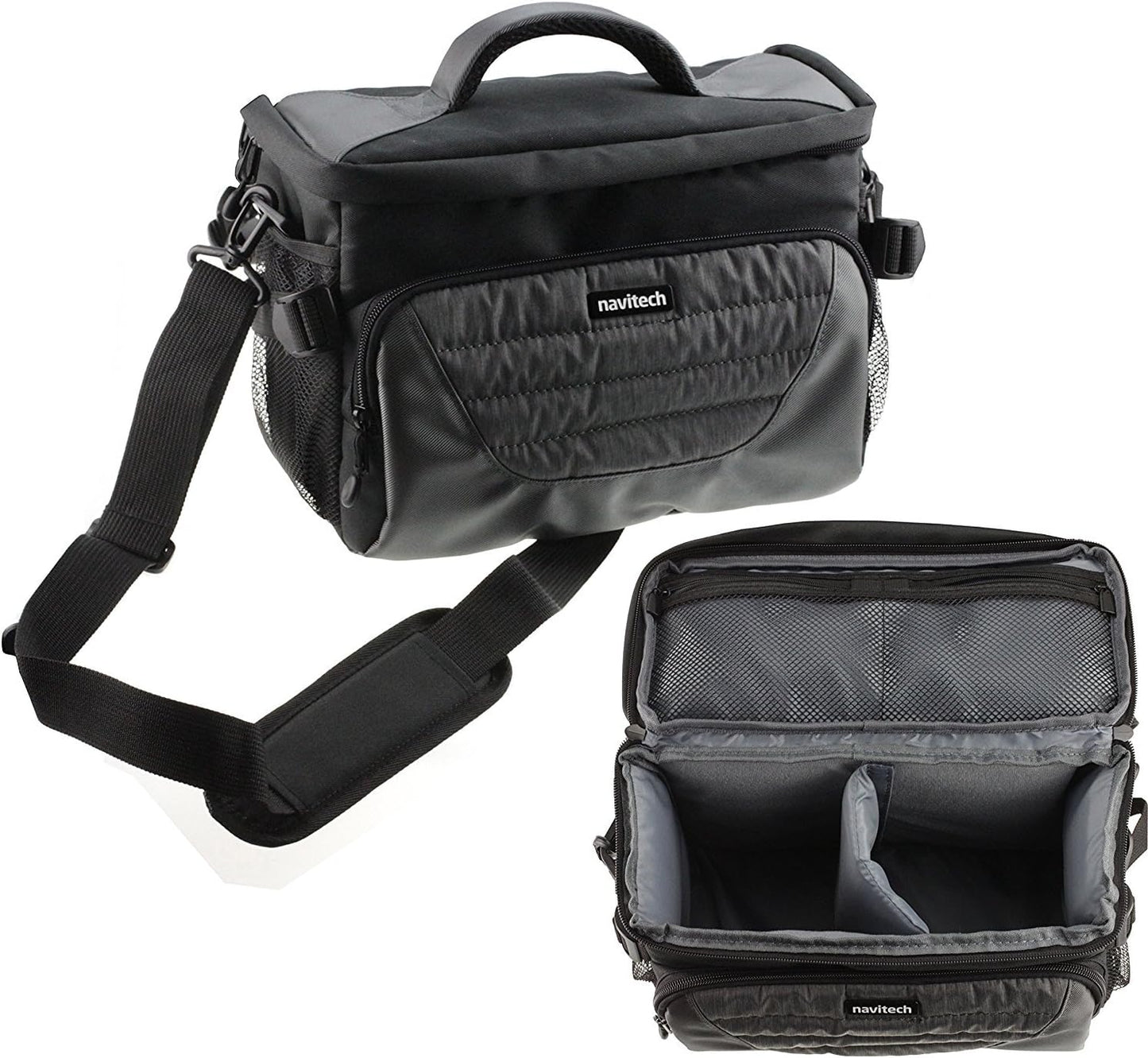 Navitech Large Camera Bag Case for Fuji and Panasonic Models