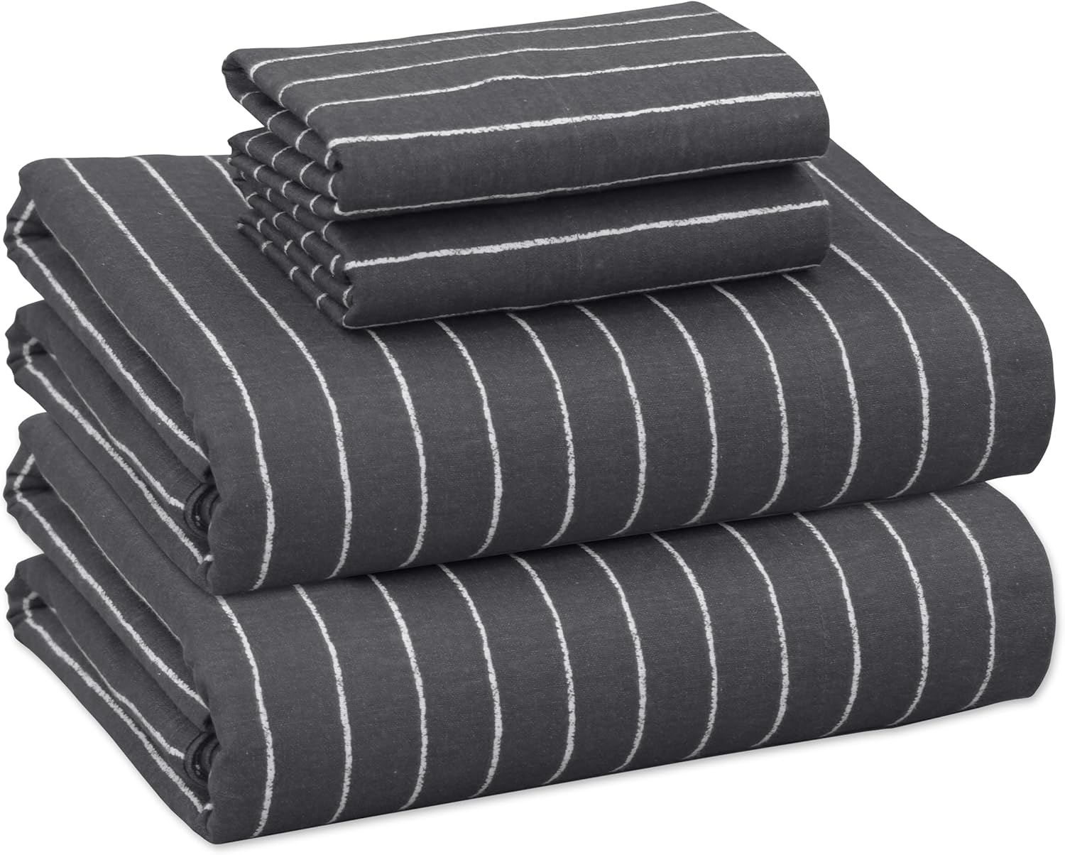 RUVANTI Flannel Sheets Full Size Set - Soft Cotton Comfort