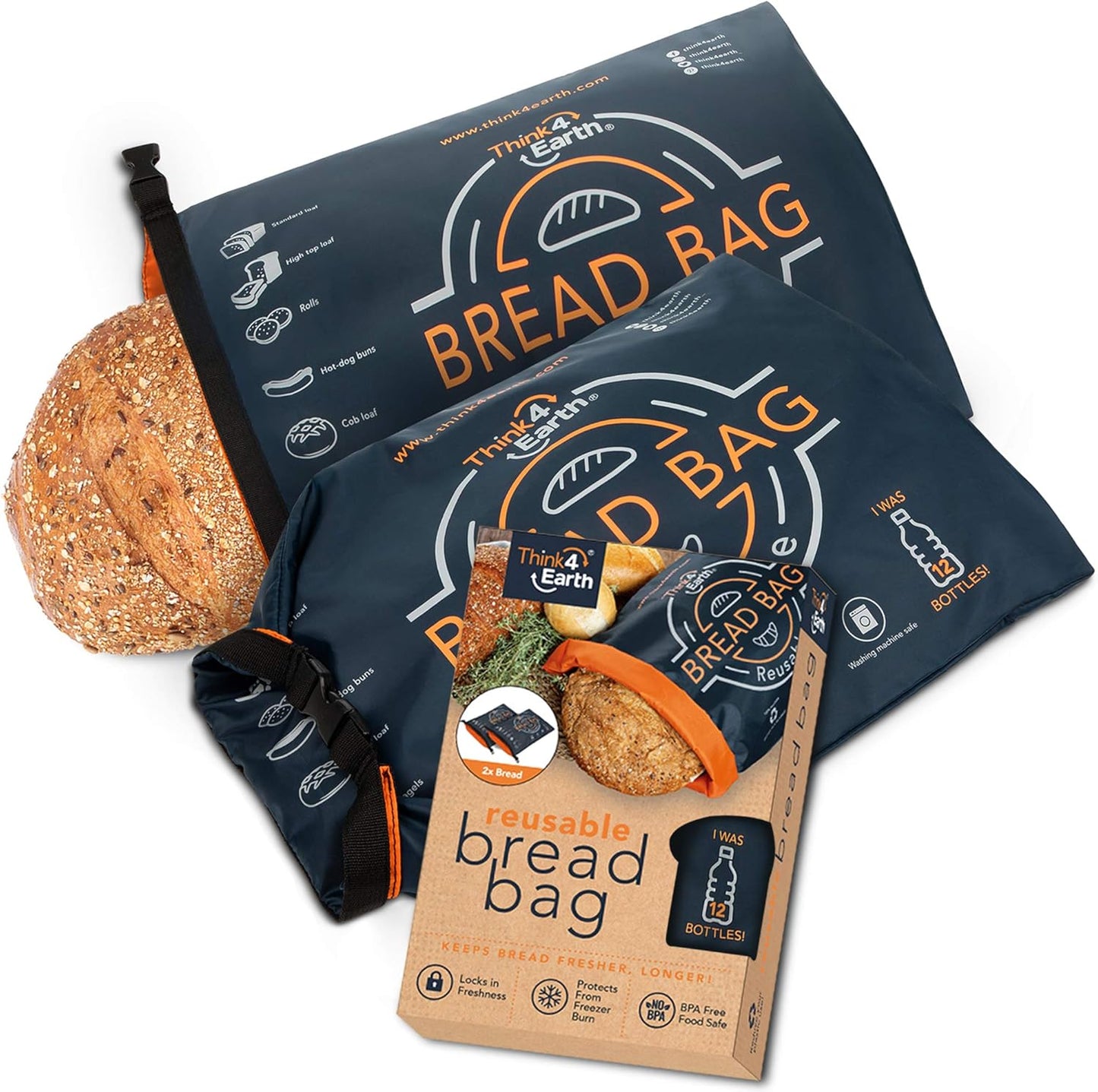Reusable Bread Bags - Keep Homemade Fresh!