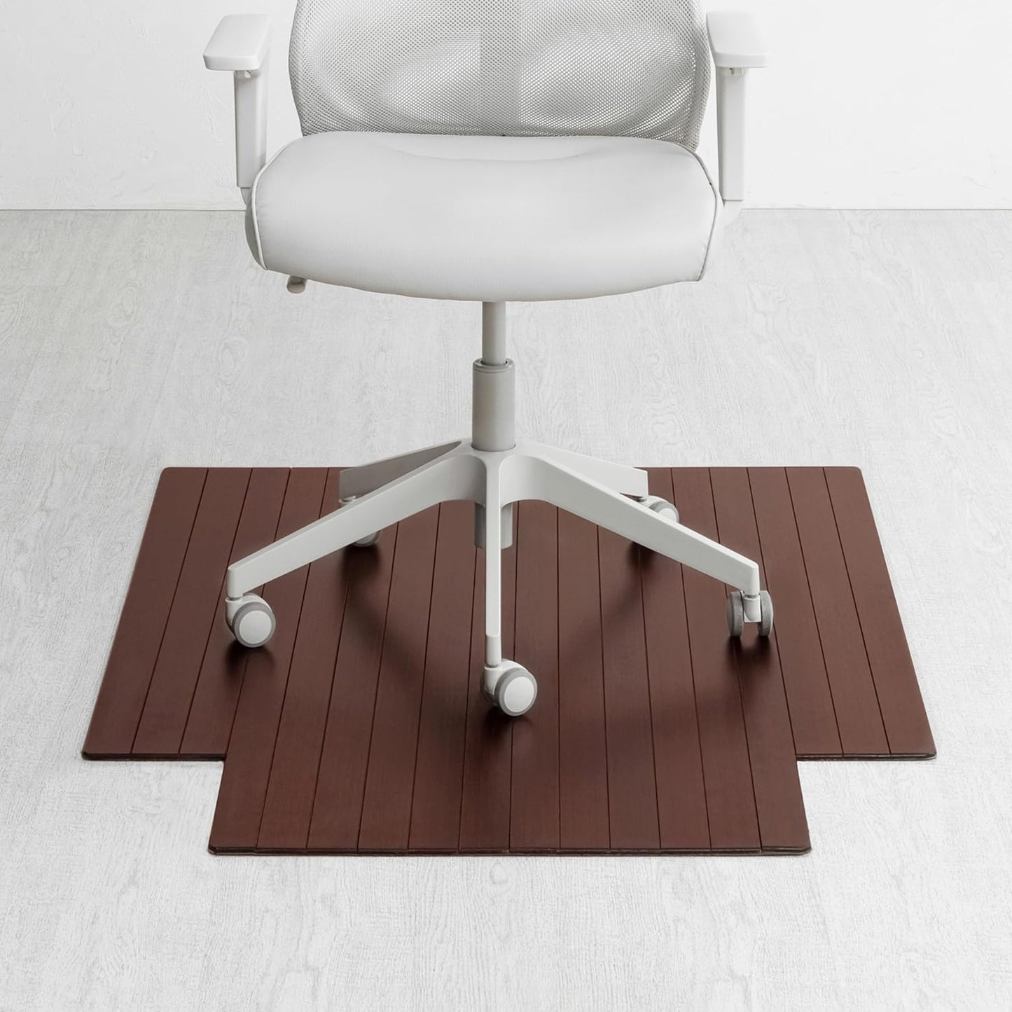 Premium Bamboo Chairmat for Hardwood Floors - Durable & Eco-Friendly