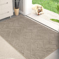 Non-Slip Washable Dirt Trapping Door Mat 34x59 Inches for Entryways