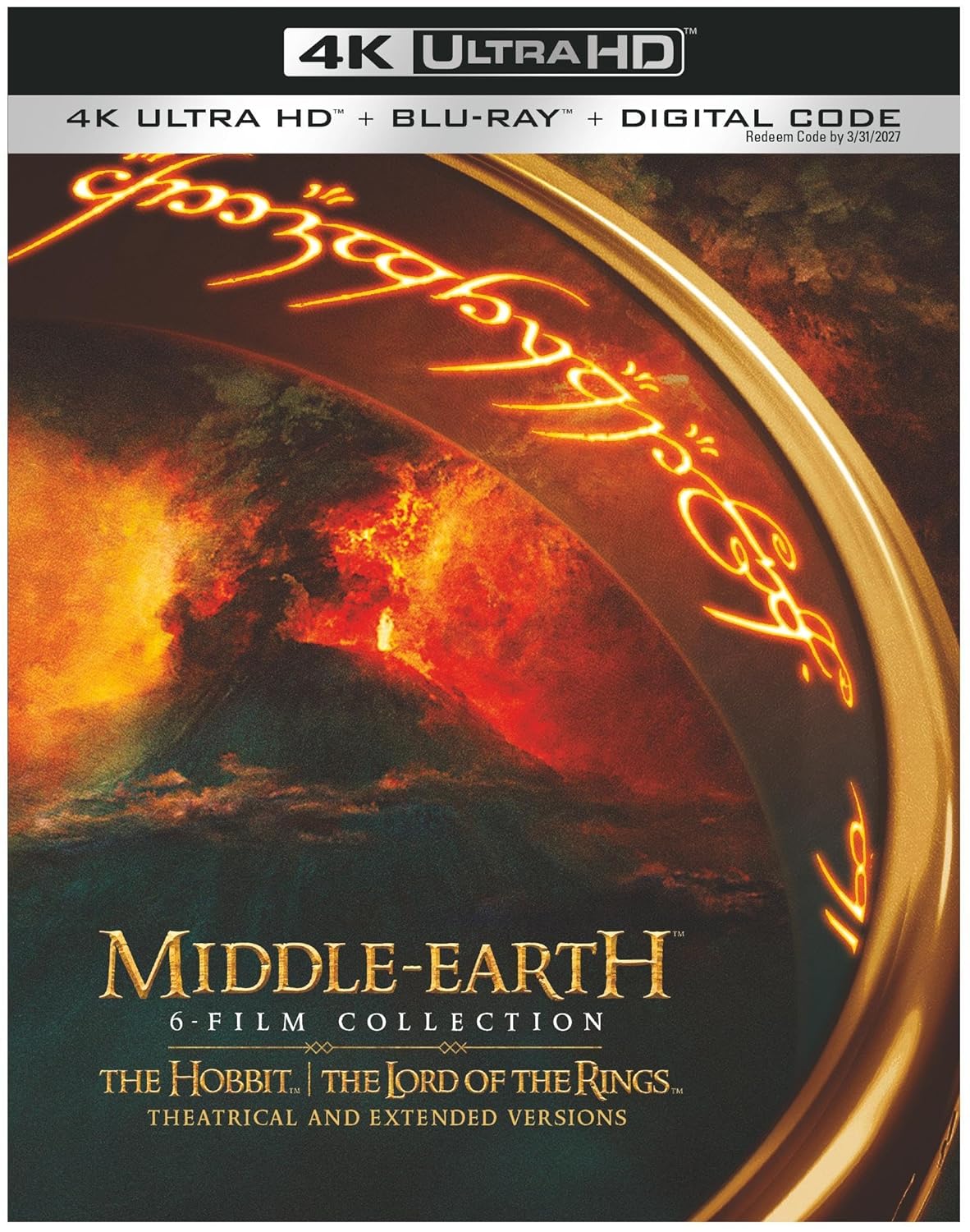 Middle-Earth 6-Film Collection in 4K Ultra HD for Epic Viewing