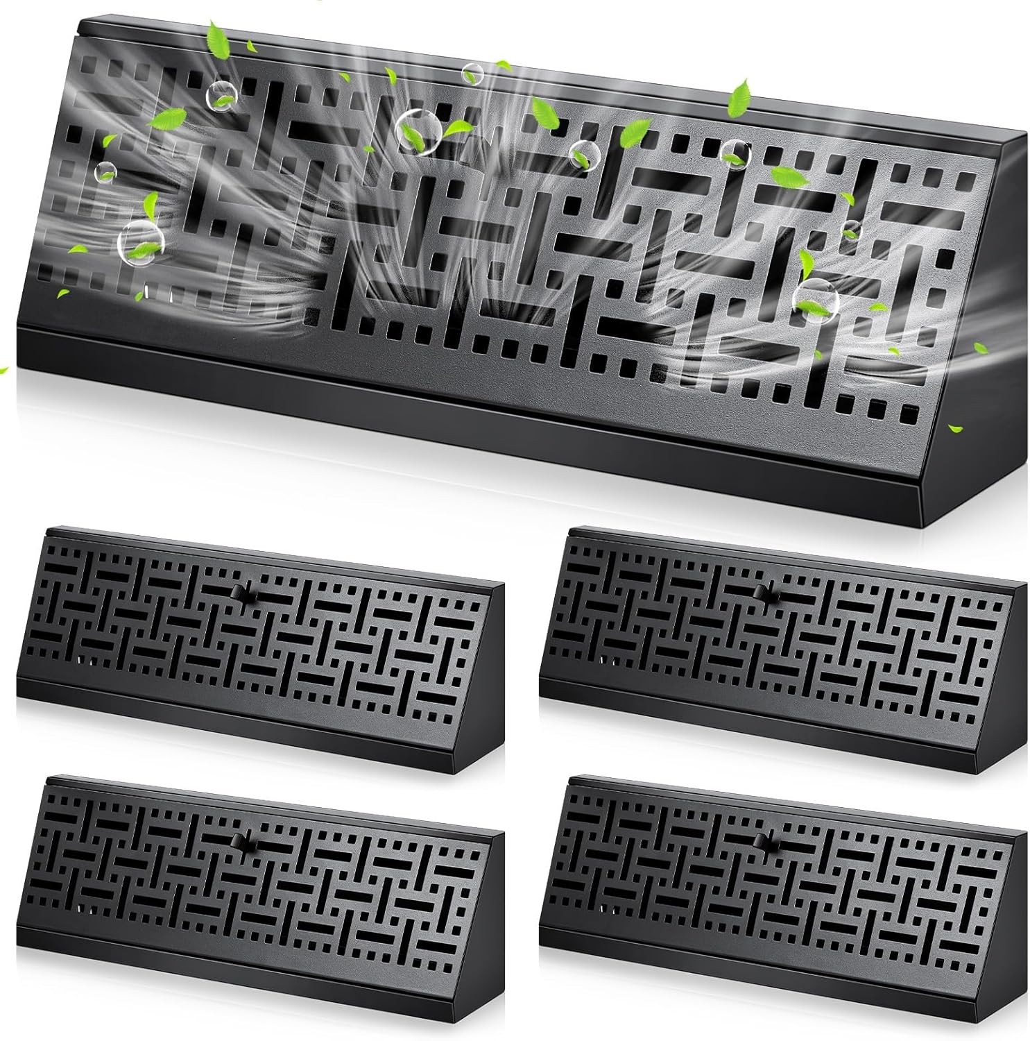 Landhoow 15 Inch Baseboard Diffuser Vent Covers for Home Use