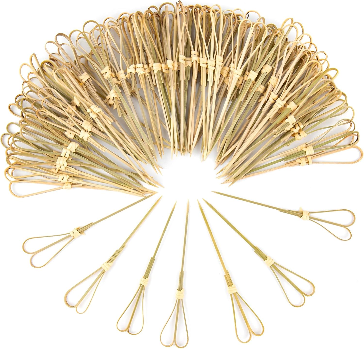 300 Bamboo Heart Picks, Appetizer Skewers