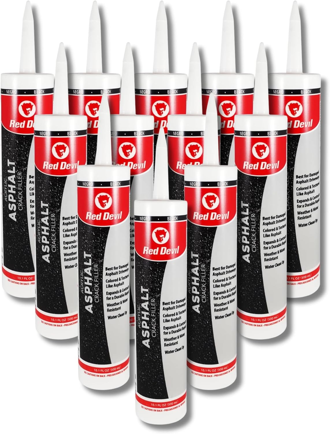 Red Devil Asphalt Crack Filler Sealant for Durable Repairs