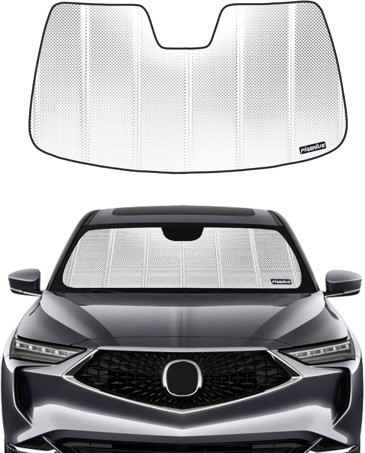 Windshield Sun Shade for Acura MDX 2022-2025 - BLAZBLOCK