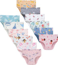 Girls Soft Underwear Toddler Briefs 12-pack - Cotton Comfort