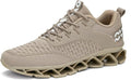 Men's Breathable Mesh Fashion Sneakers - Flexible Blade Sole