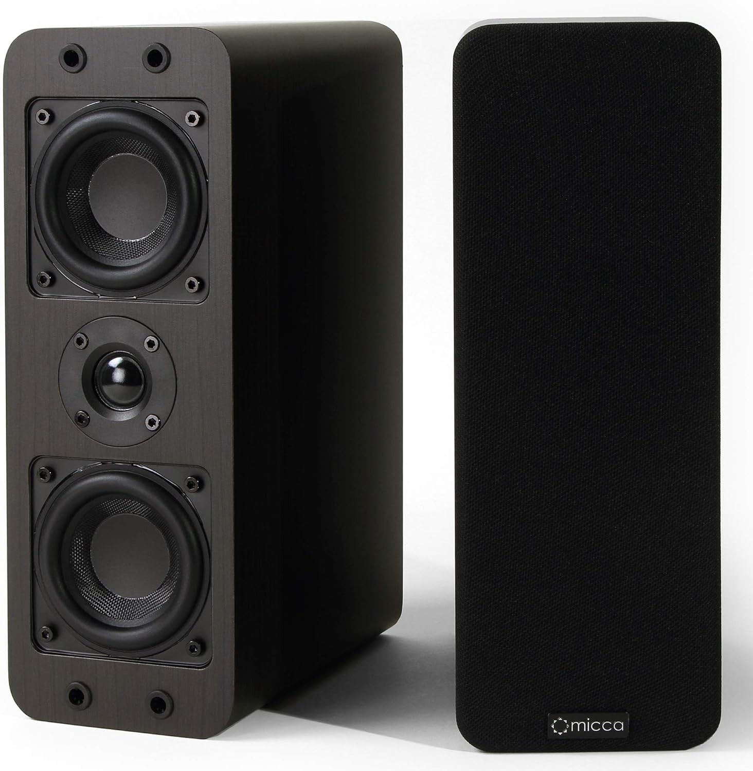 Compact Micca OoO Speakers: Rich Sound, Slim Design