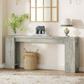 70.9-Inch Extra Long Console Table - Narrow Farmhouse Sofa Table