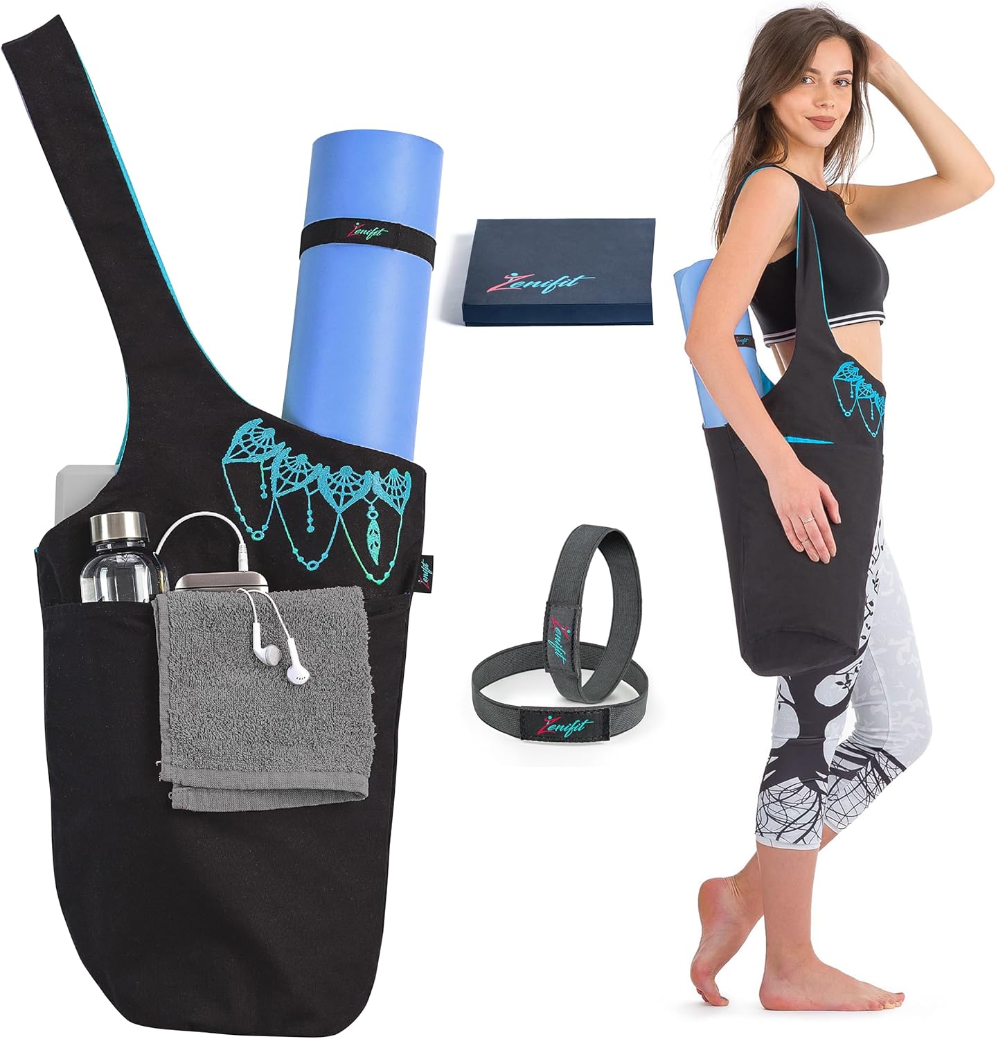 Zenifit Yoga Mat Bag - Versatile Storage for Mats