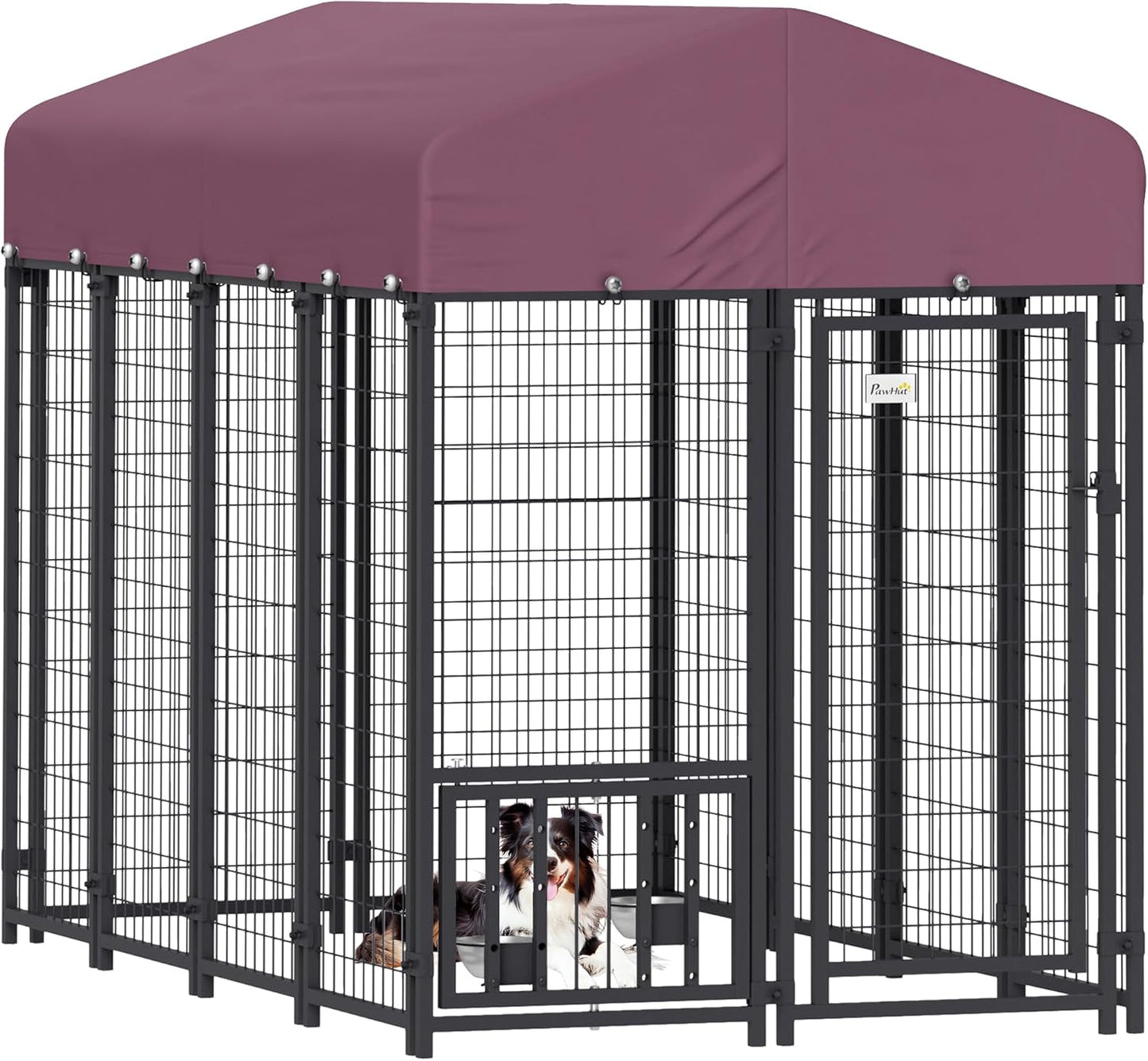 PawHut Outdoor Dog Kennel: Spacious & Secure for Your Pet