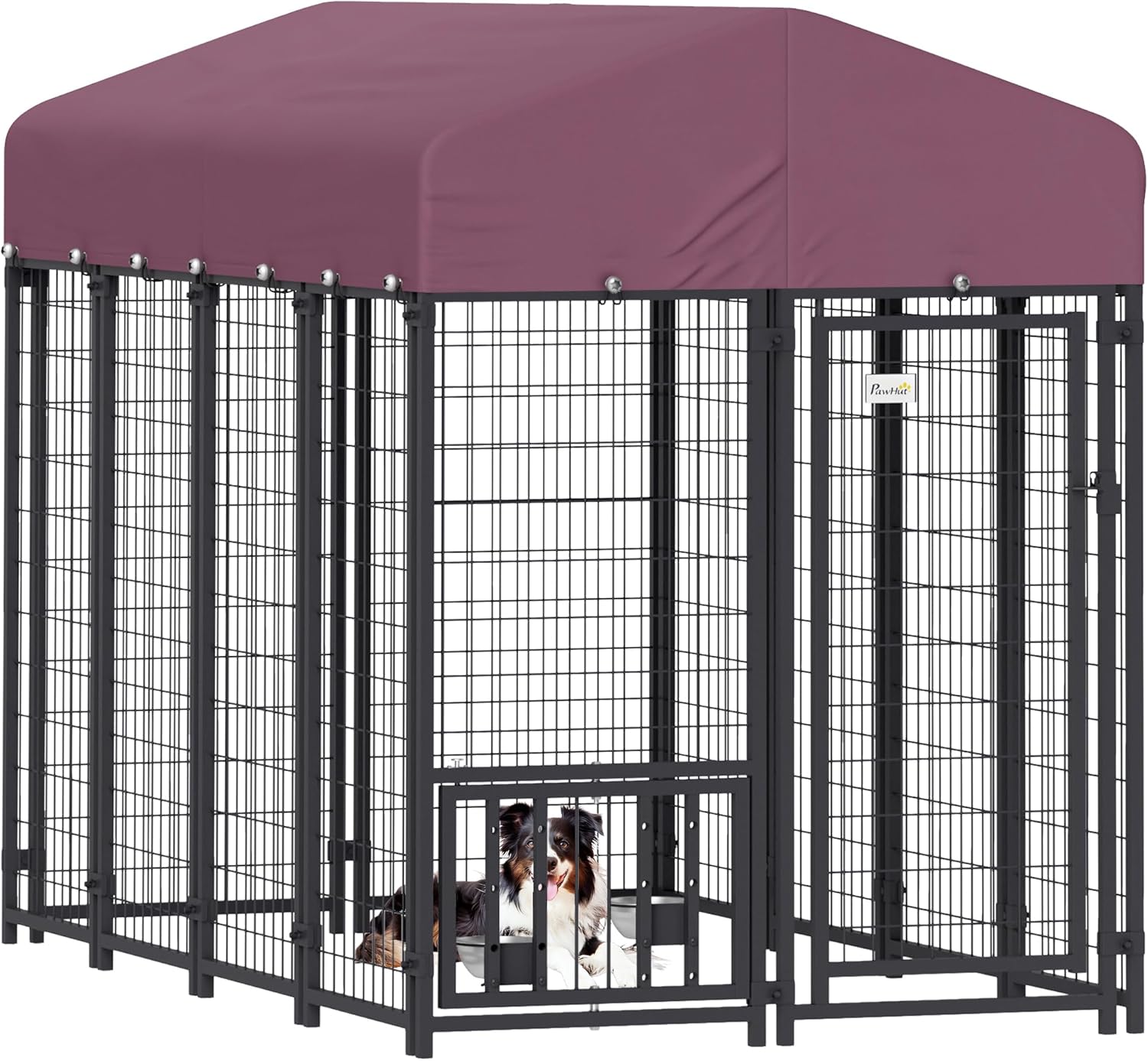 PawHut Outdoor Dog Kennel: Spacious & Secure for Your Pet
