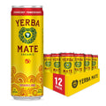 Yerba Mate Organic Sparkling Cranberry Pomegranate - Smooth 80mg Boost