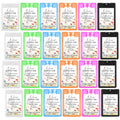 24 Pack Thank You Hand Sanitizer Spray Bulk Travel Size - Gift Set