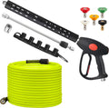 Pressure Washer Hose and Gun Kit 50 FT - Complete Replacement Set