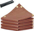 Royal Shade 4ft x 18ft Brown Custom Size Waterproof Shade Cloth Dog