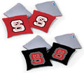 NCAA Dual Sided Bean Bags 8 Count - Regulation Cornhole Toss Set