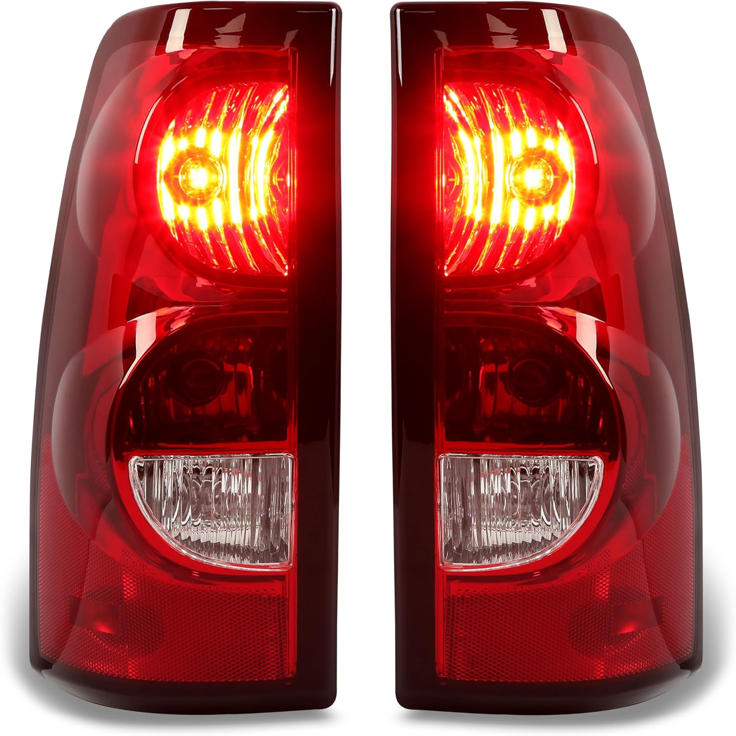 HECASA Tail Lights for 2003-2007 Chevy Silverado Models