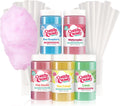 Cotton Candy Express Floss Sugar Variety Pack - Party Ready Cotton