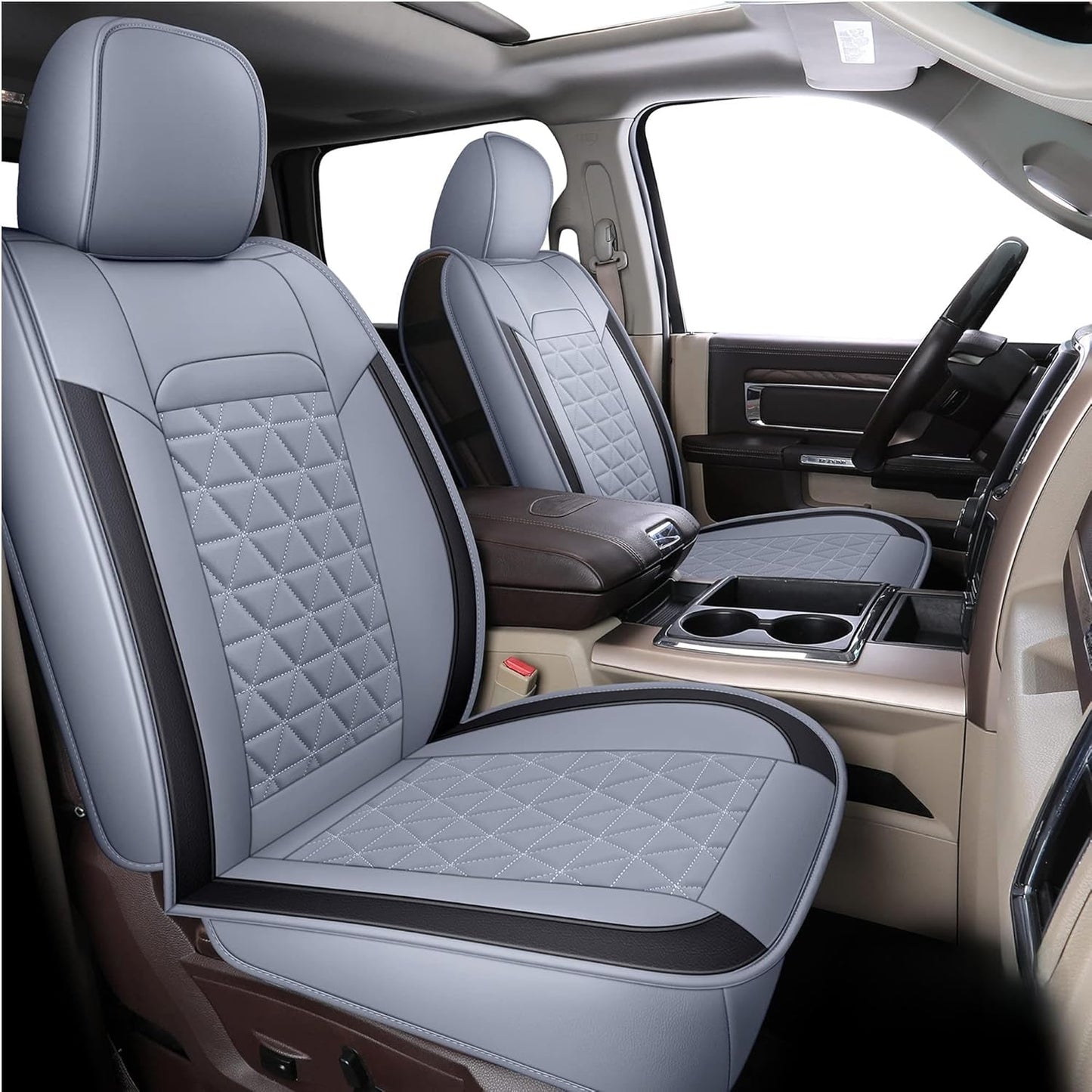 Coverado Seat Covers for Dodge Ram - Custom Fit & Waterproof