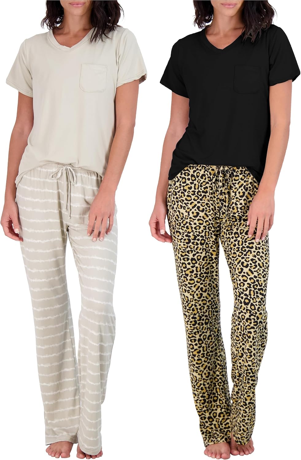 Comfortable Women's Pajama Set for All Seasons - 2 Pack