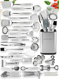 Home Hero 54-Piece Stainless Steel Kitchen Utensils Set - Complete