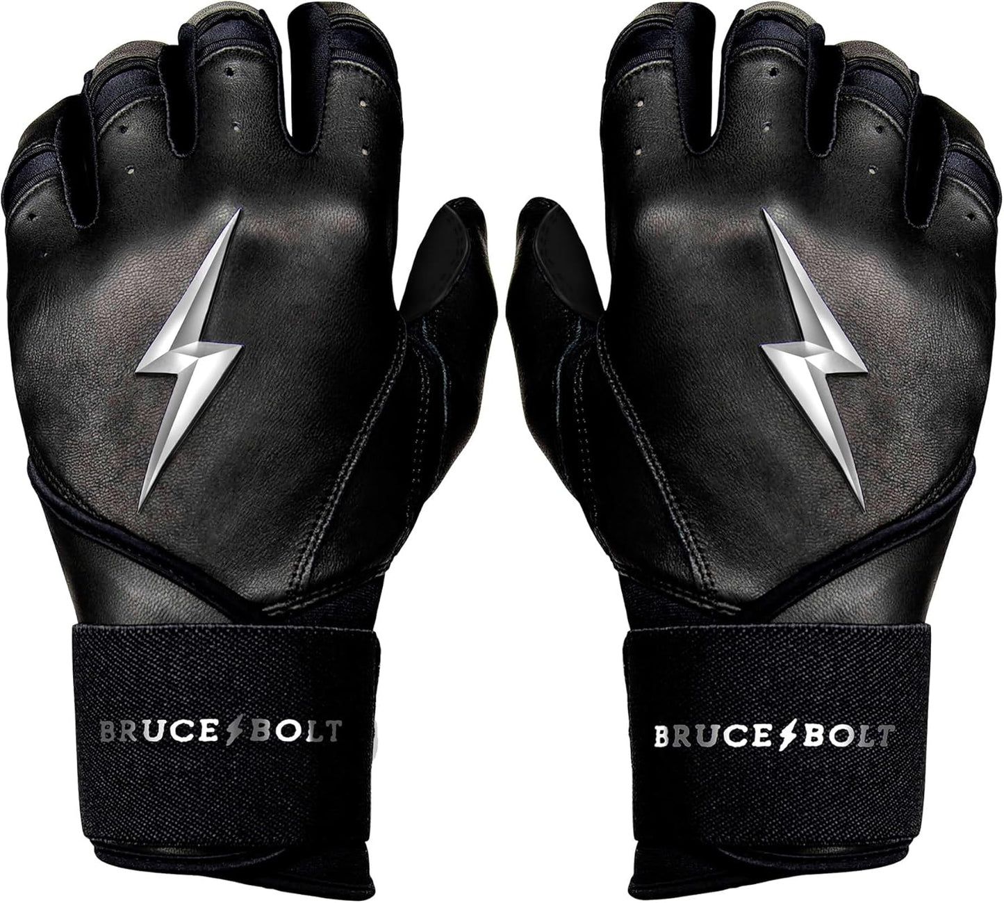 BRUCE BOLT Chrome Series Long Cuff Batting Gloves Review