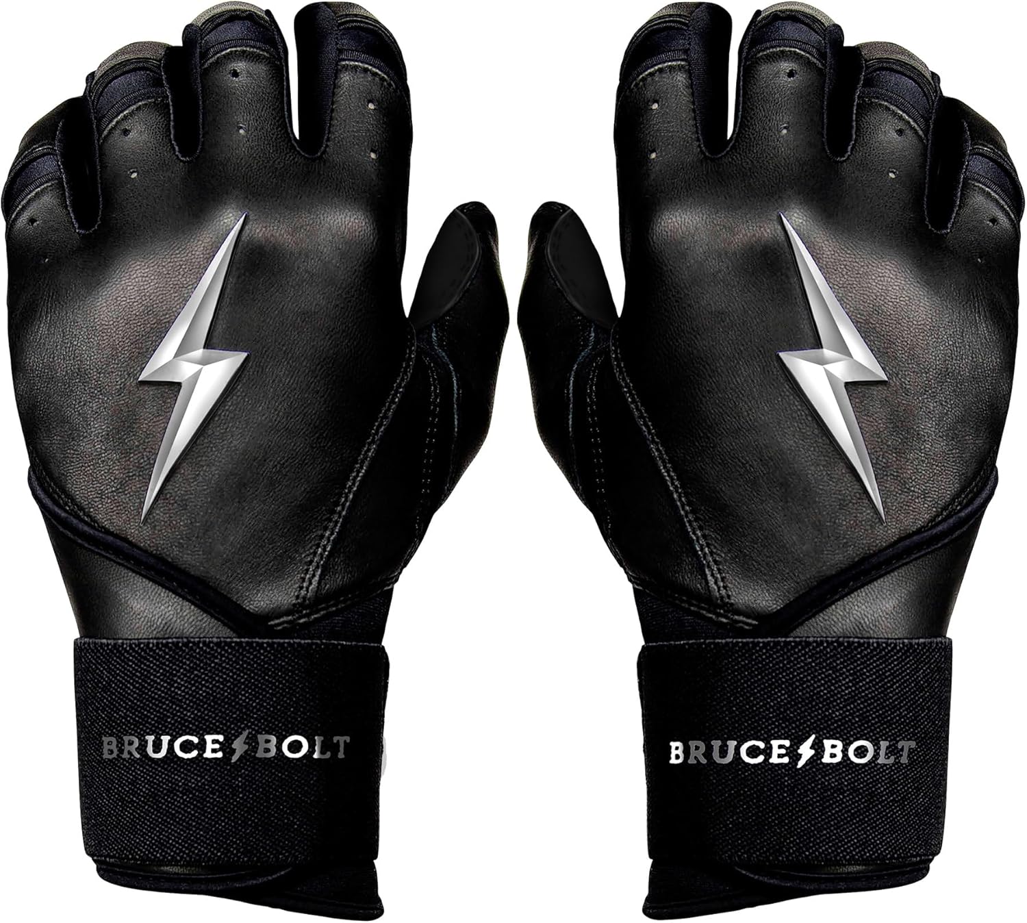 BRUCE BOLT Chrome Series Long Cuff Batting Gloves Review