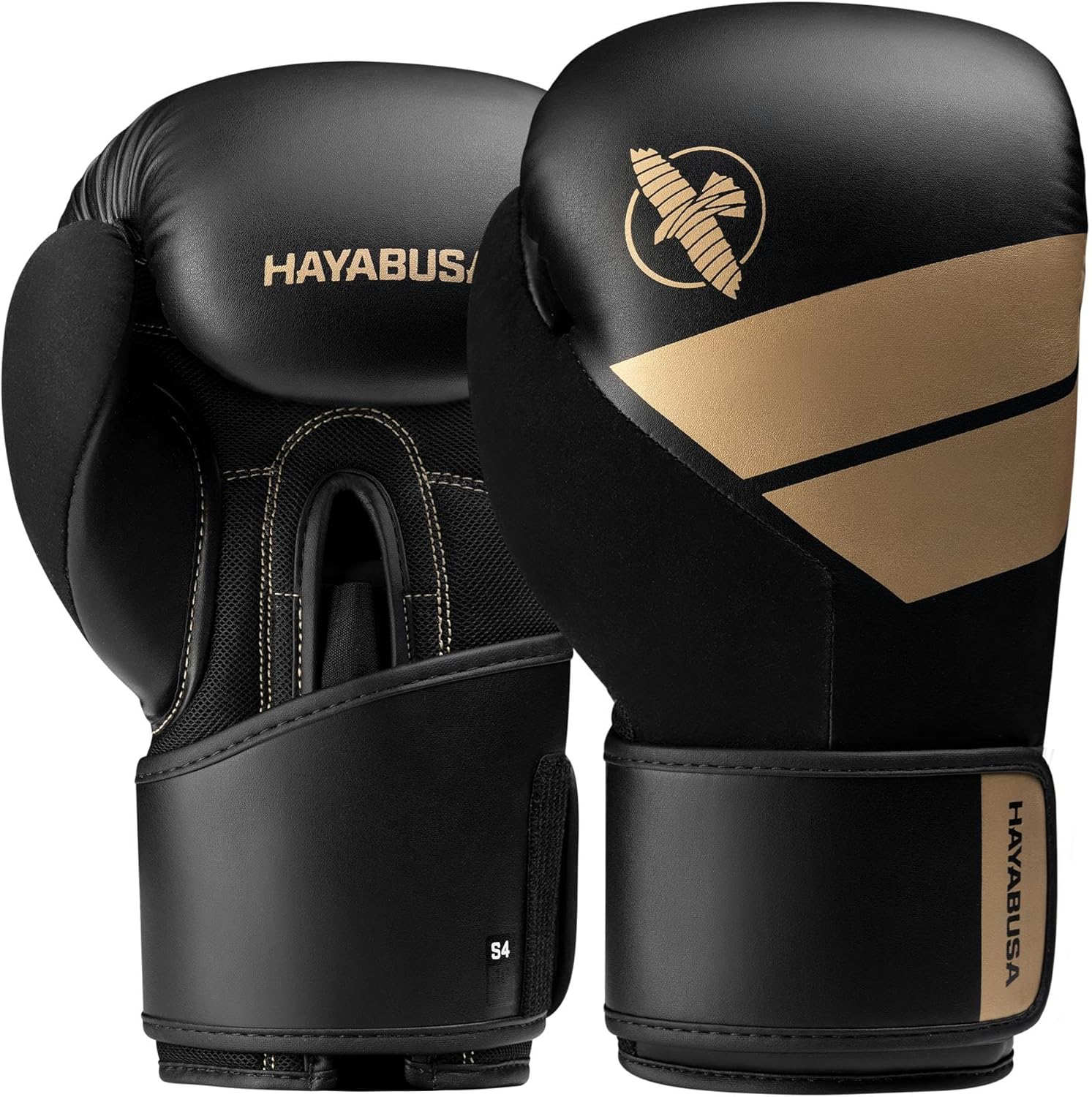 Hayabusa S4 PU Leather Boxing Gloves for Training and Sparring