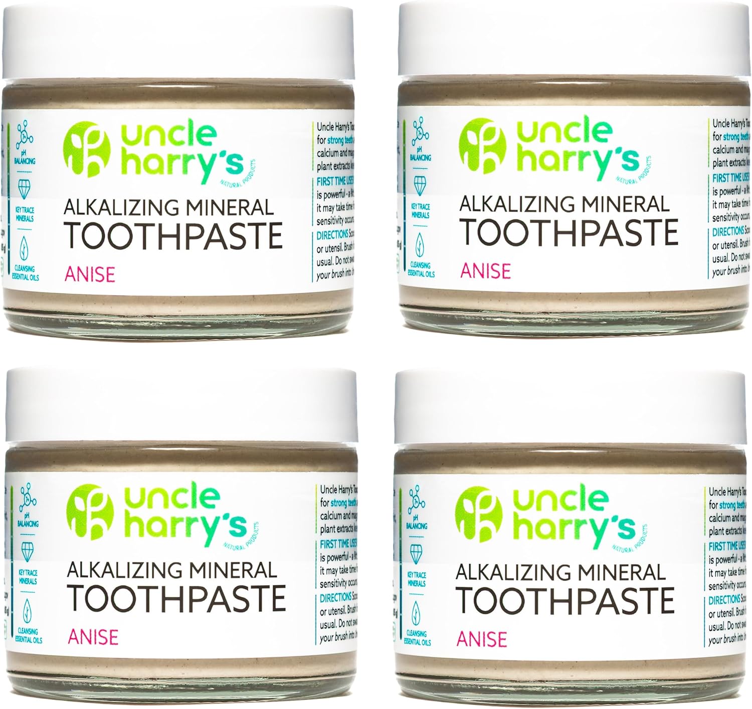 Uncle Harry's Cinnamon Remineralizing Toothpaste for Fresh Breath