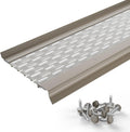 Micromesh 5 in Gutter Guards 50 ft Clay - Stainless Steel Mesh