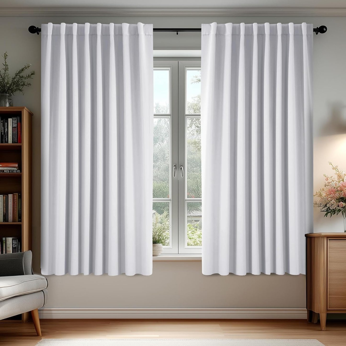 Deconovo Blackout Curtains for Bedroom and Living Room Use