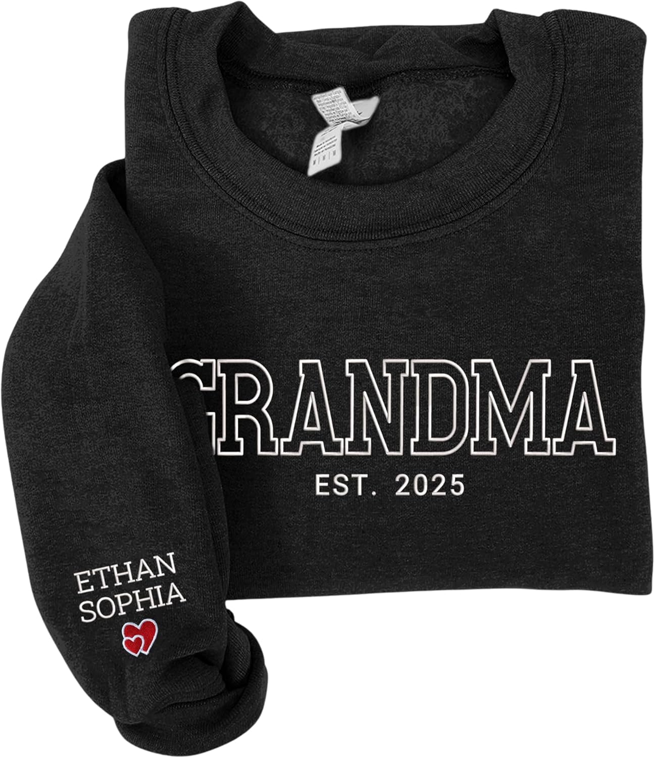 Personalized Mama Sweatshirt - Custom Embroidered with Kids' Names