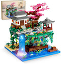 Peach Blossom Pond Micro Mini Building Blocks Set for Adults and Kids
