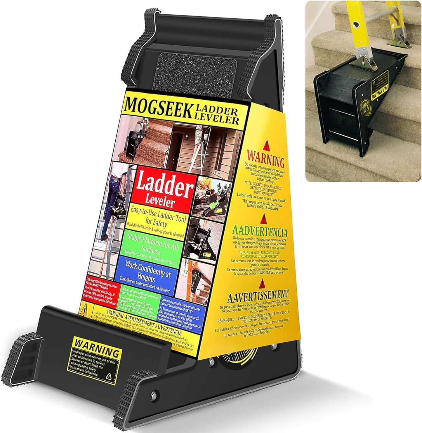 Ladder Leveler Tool for Enhanced Stability on Uneven Ground